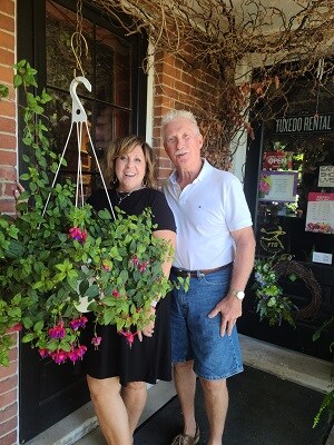 Shop owners, Rod and Jeannie Myers